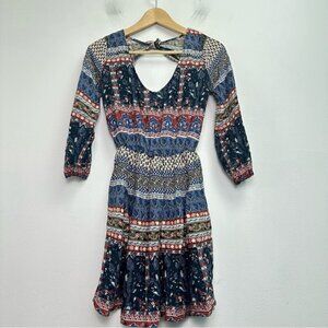 Hollister Prairie Boho Flare Dress XS